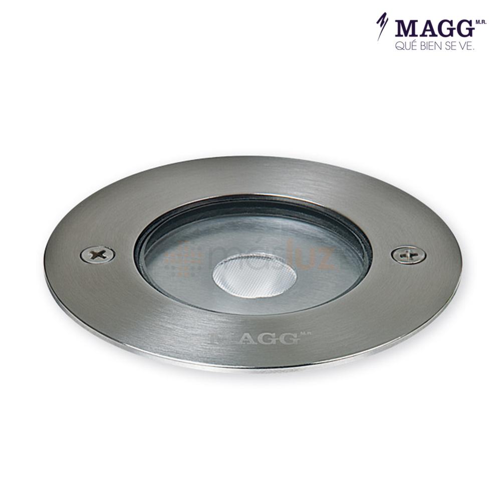 Lámpara LED Ep 100 DUO 6W 20° Acero Inoxidable MAGG - masluz