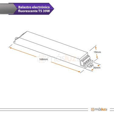 b0571-000-2-balastro-electronico-encendido-rapido-para-t5-1x39w-127v-magg-diagrama