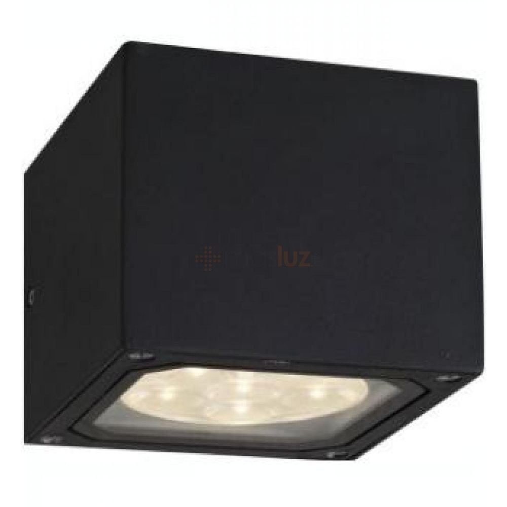 Arbotante de Alum. Fundido LED Cree 12W. Gris 8620LED/GR