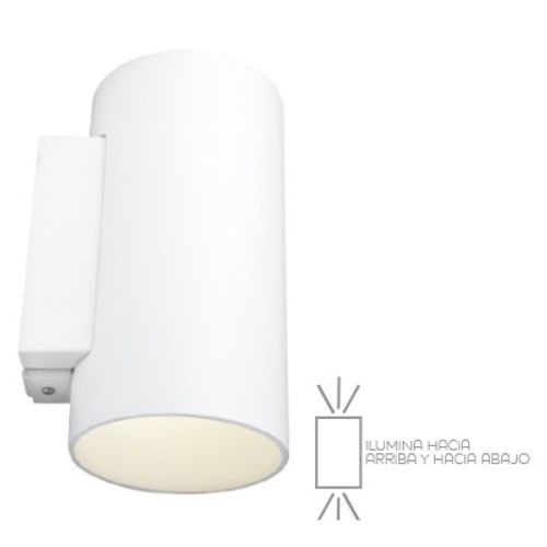 Aplique / Arbotante Pared Led 7w Blanco 3000k Tecnolite Hled402/7.5w