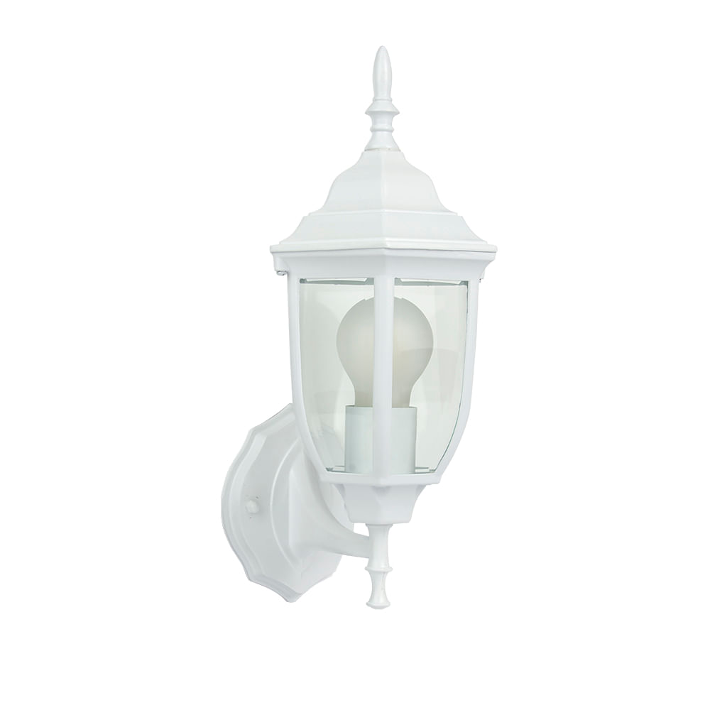 Farol Pared Salermo Arbotante Exterior 19w Blanco