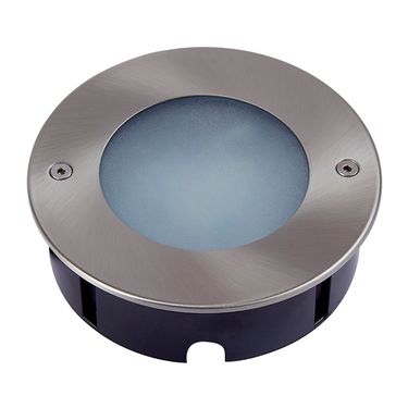 Lampara LED CUENCA V, para exteriores, para empotrar en piso, color negro.  – Lumi Material Electrico