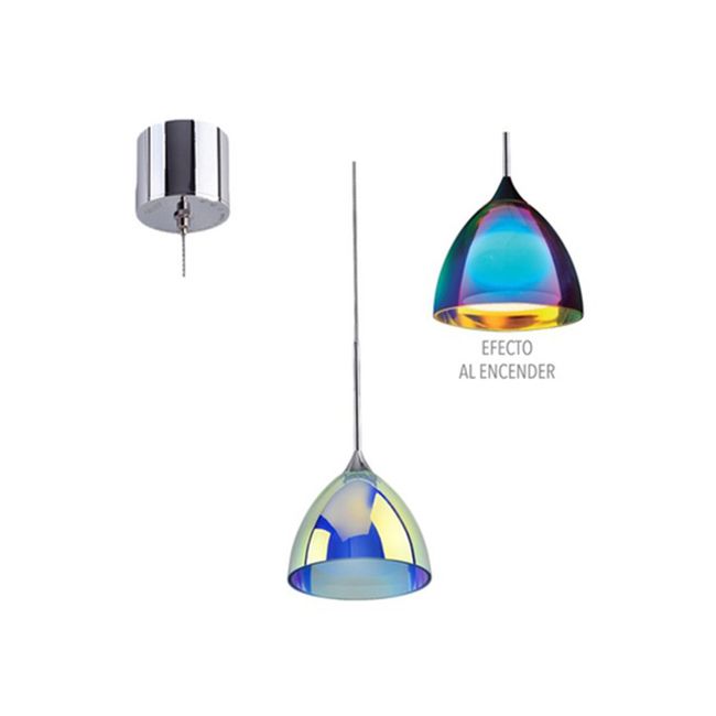 lampara de techo colgante led 5w carina