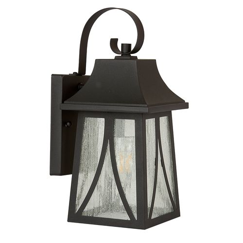Farol Led A Pared Arbotante Exterior 12w Negro Tecnolite